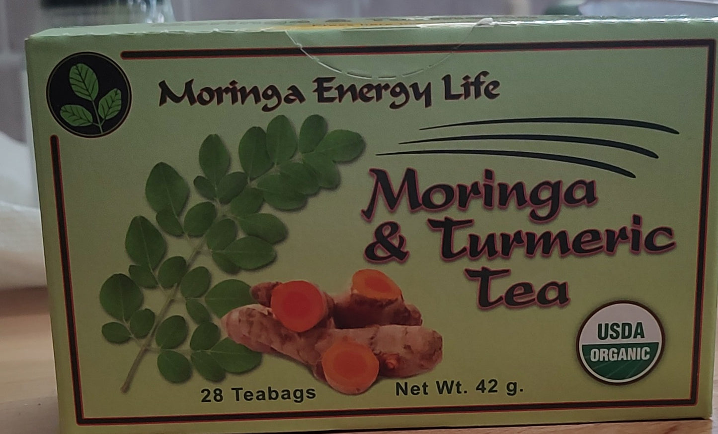 Blueberry Moringa Tea. One cup at a time